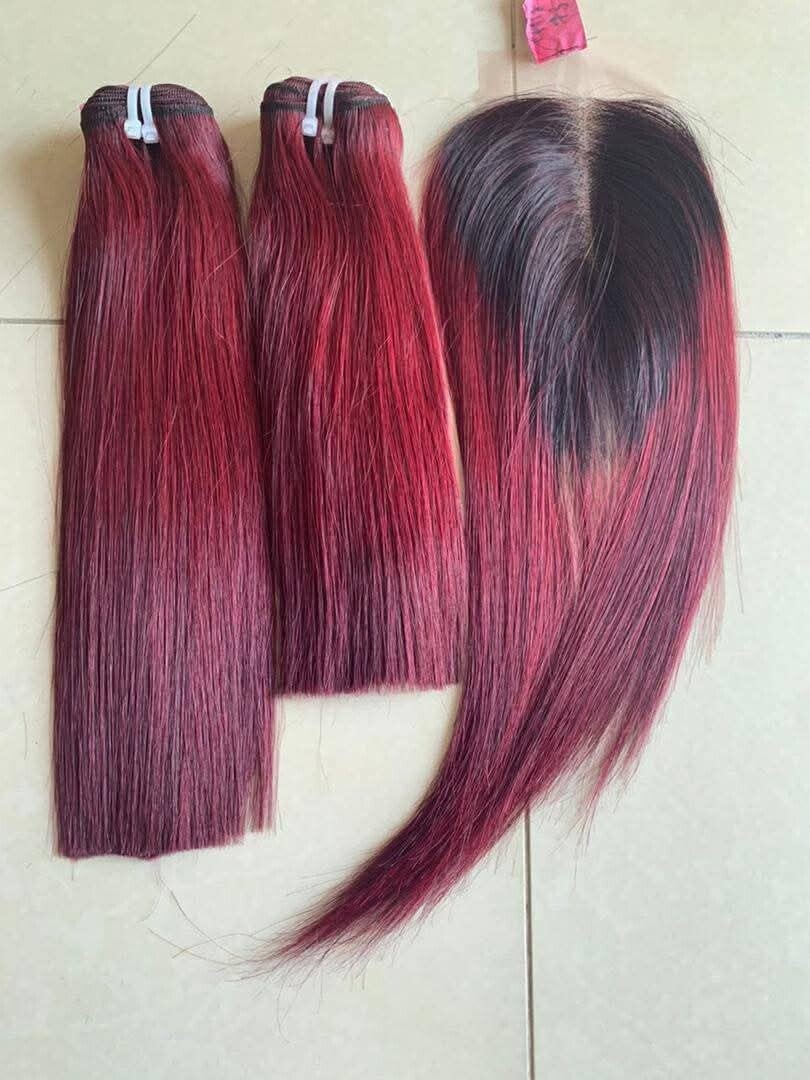 100 % bone straight human