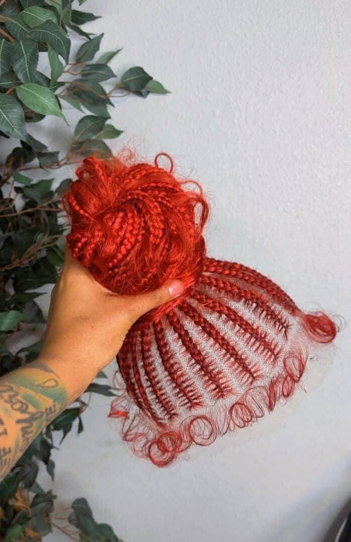 Suku Ghana weaving made with full lace