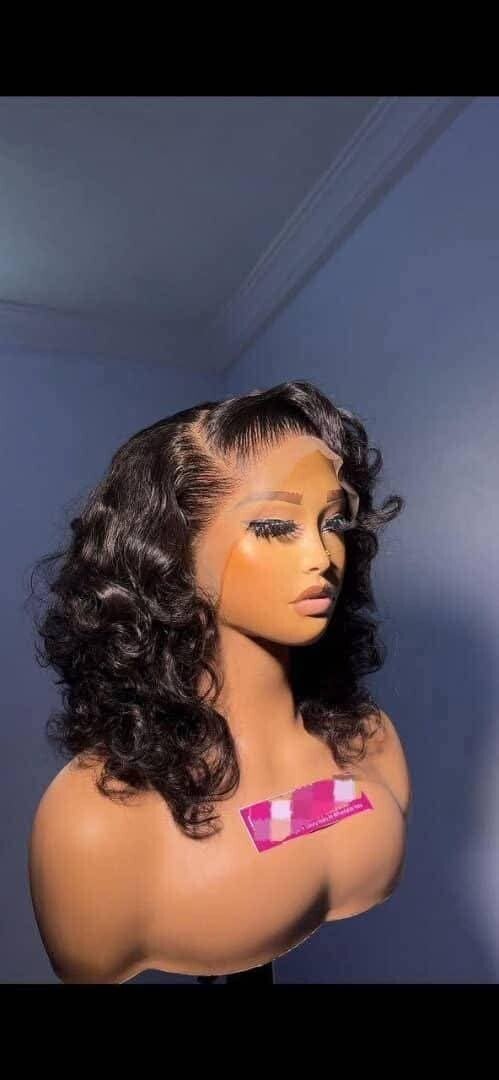 13by4 full frontal bounce 100% human hair