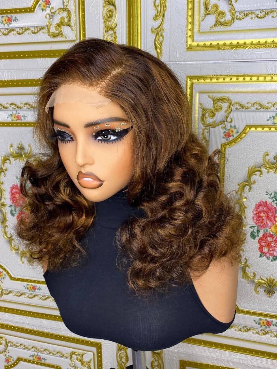 4by4 closure bounce 100% human hair