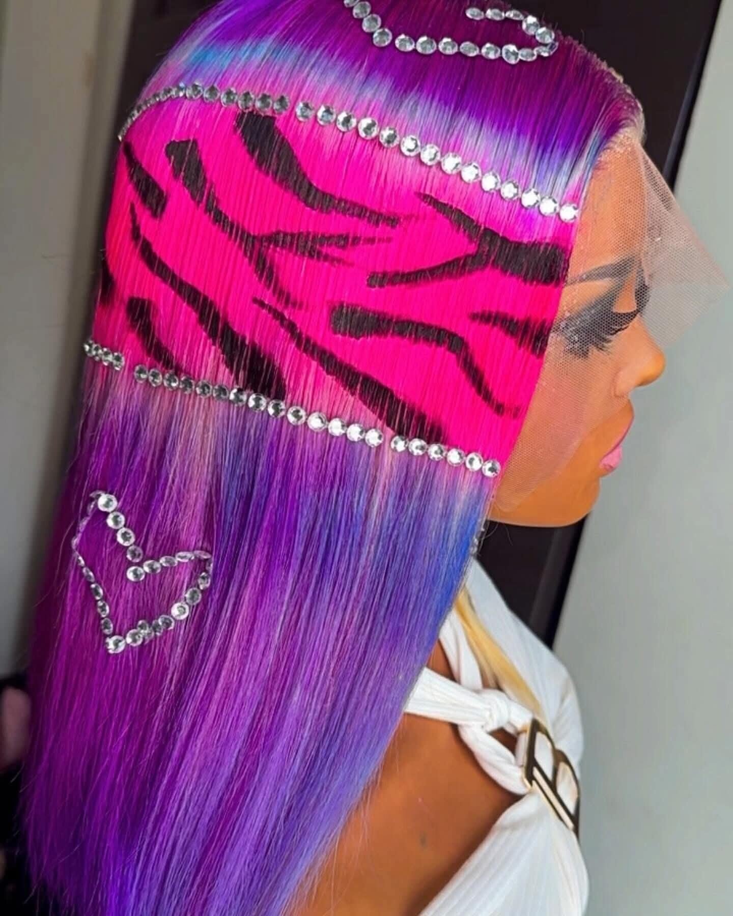 Bone straight designers with colours 100% human hair