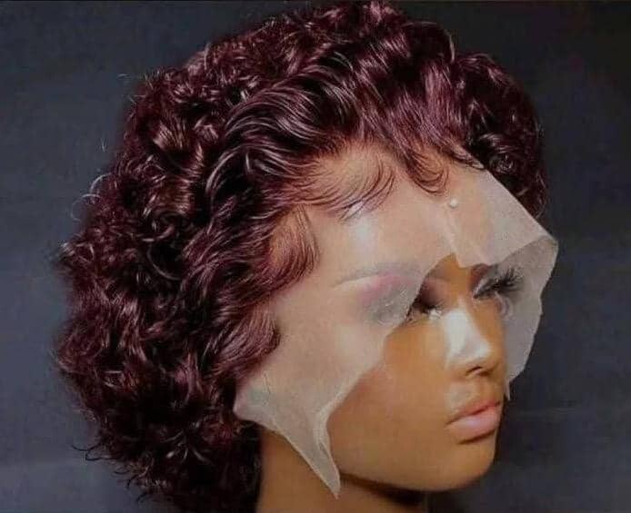 Full frontal Jerry curls 100% human hair