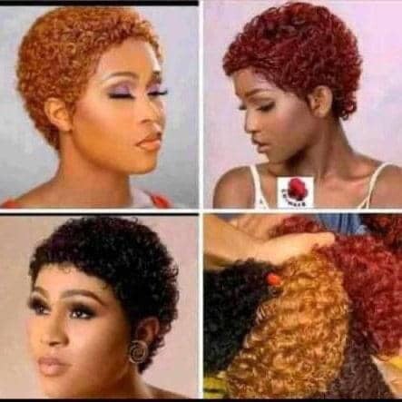 Skull cap Jerry curls wig. 100% human hair