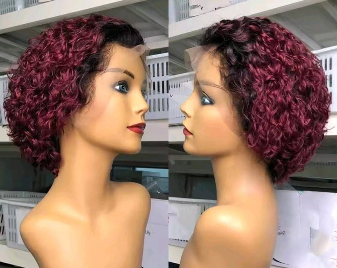 13by4 full frontal Jerry curls 100% human hair