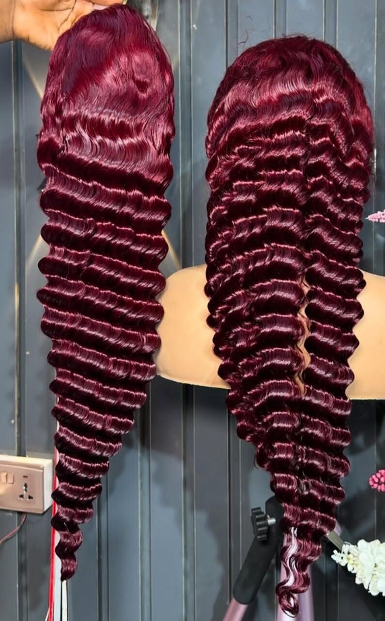 13by4 full frontal deep waves sdd 100%human hair