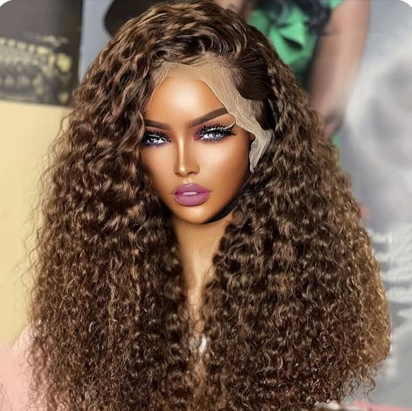 13by4 full frontal pixie curls 100%human hair