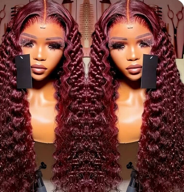 13x4  full frontal deep waves 100% human hair