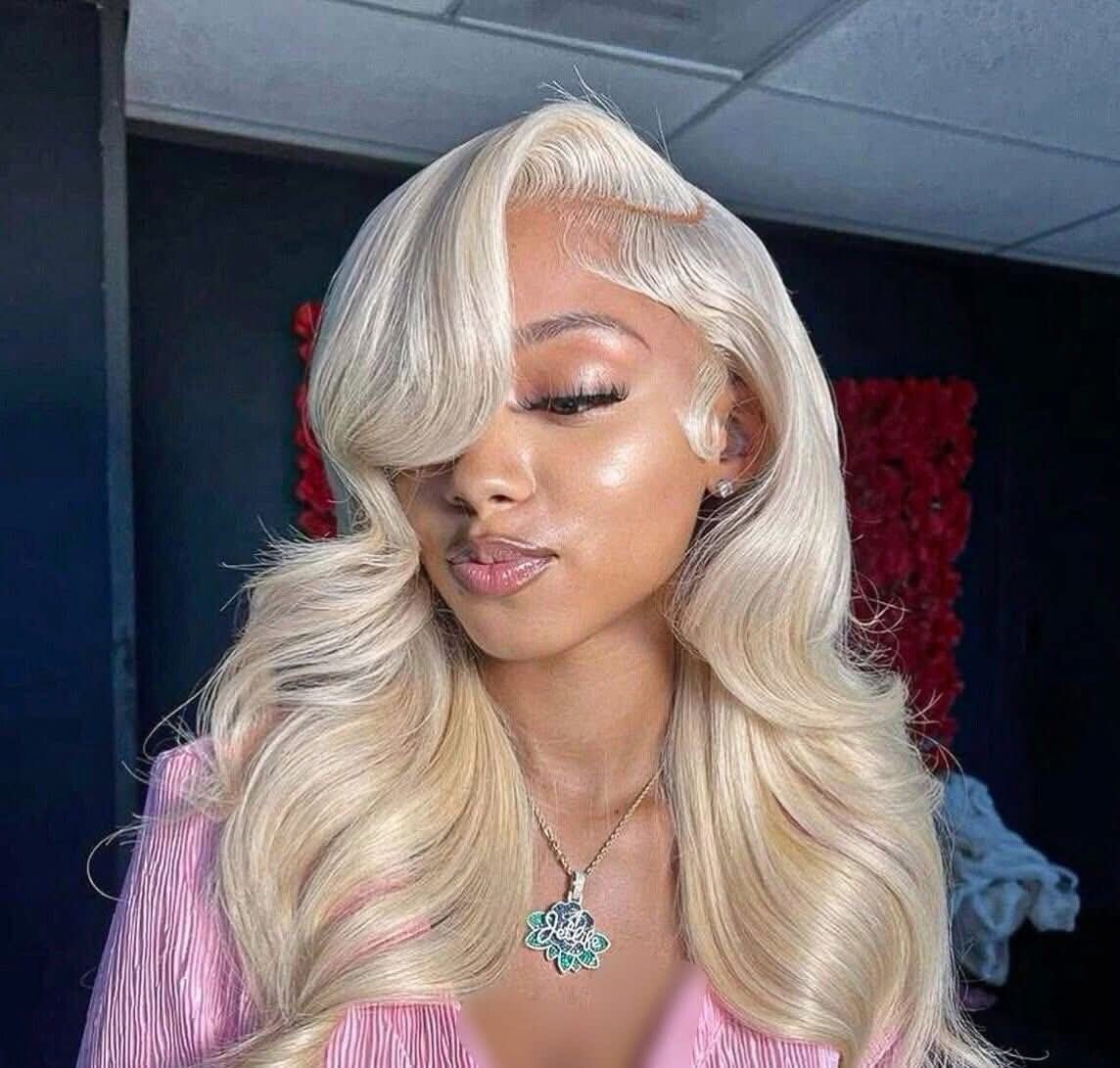 13by4 full frontal HD lace. Body waves 100%human hair