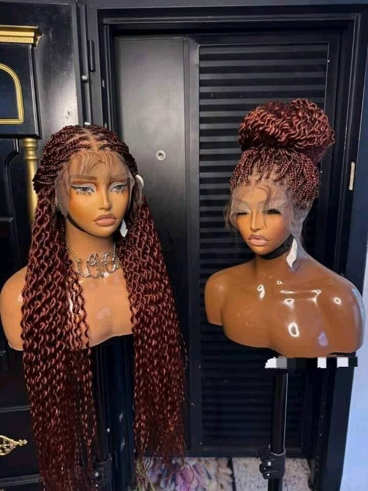 Watermelon style made with full 360 lace