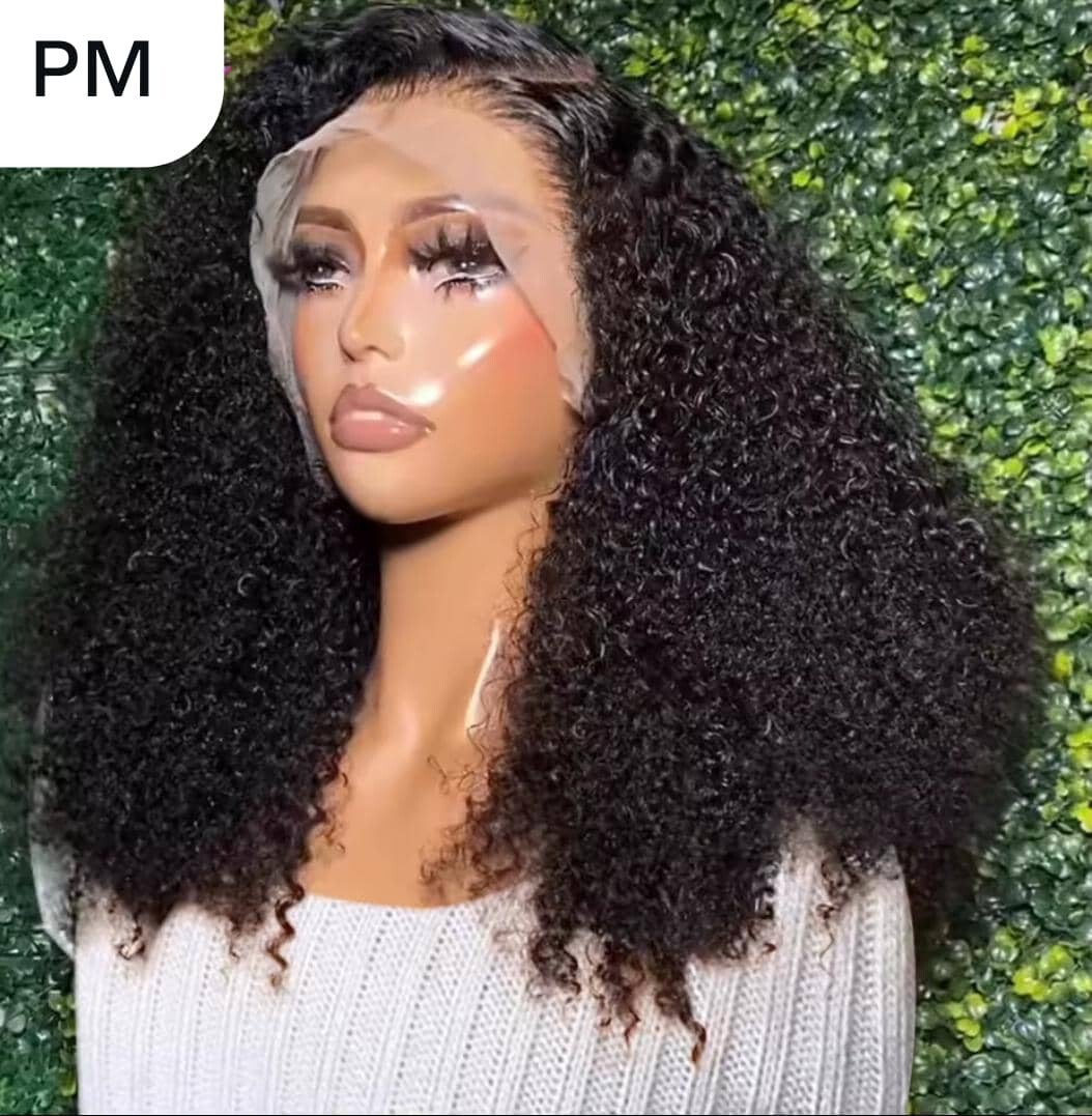 300 Density Double Drawn deep water curls 13x4 HD frontal  100 % human hair