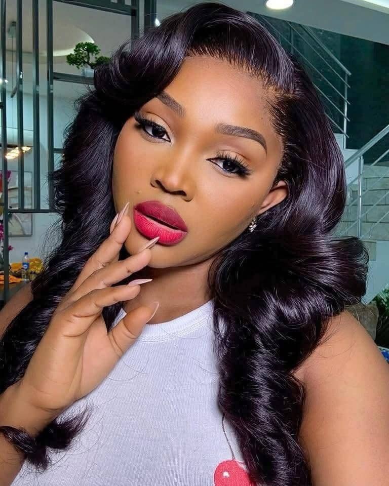 13x4 HD frontal lace. 100% human hair body waves 250 density