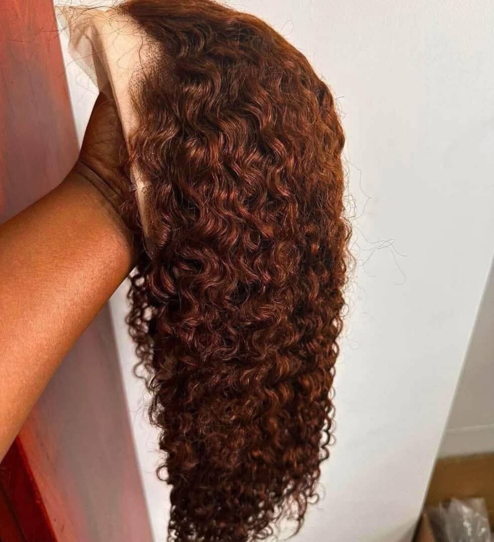 13by4 full frontal Jerry curls 100% human hair