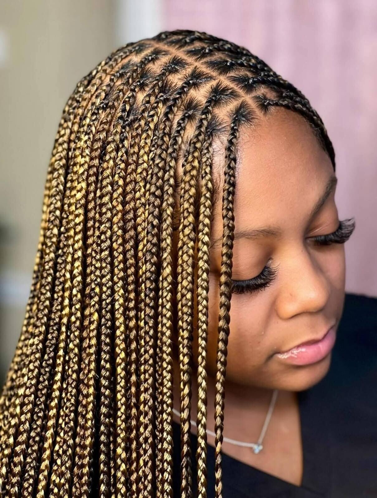 Kotless box braids