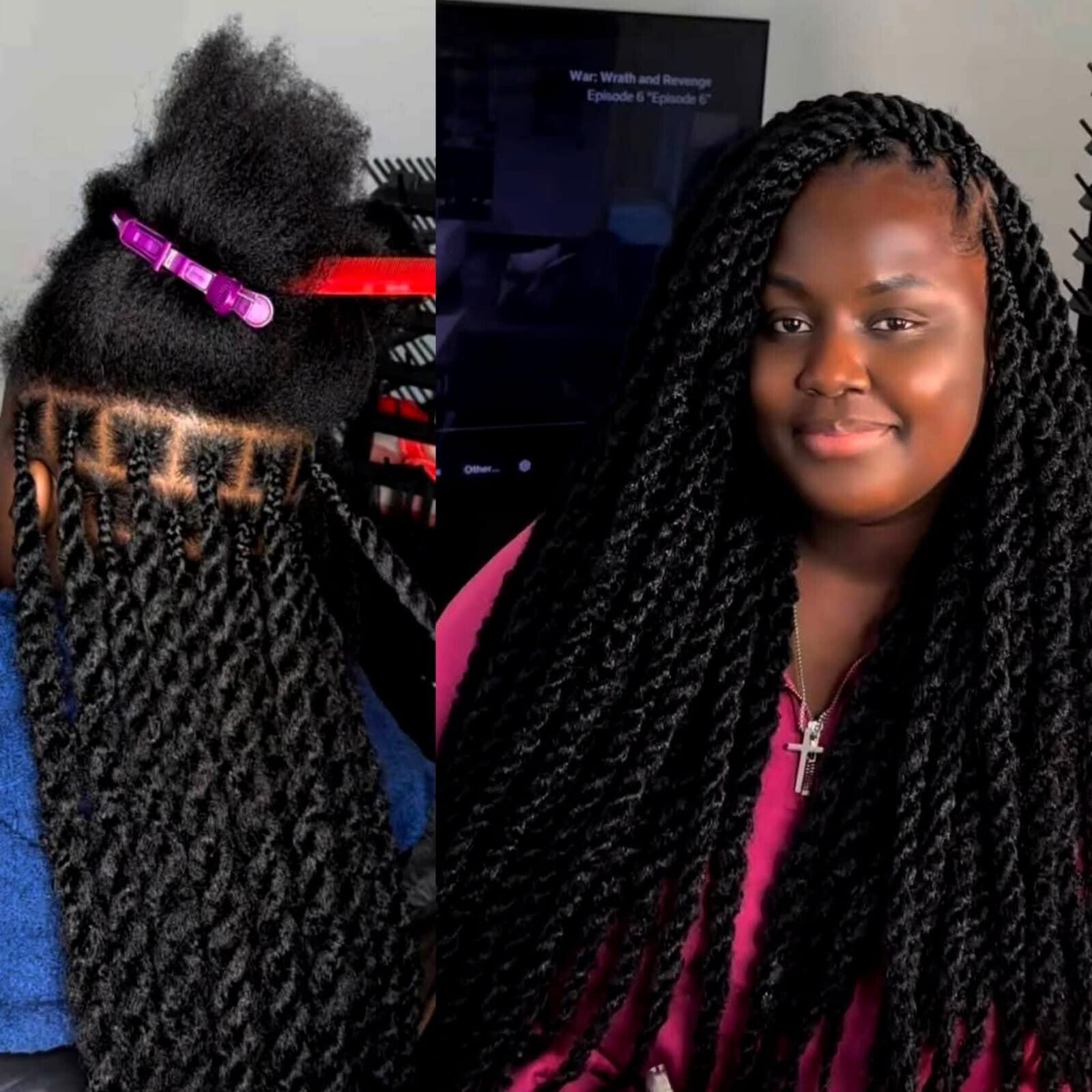 Twisting made with wool