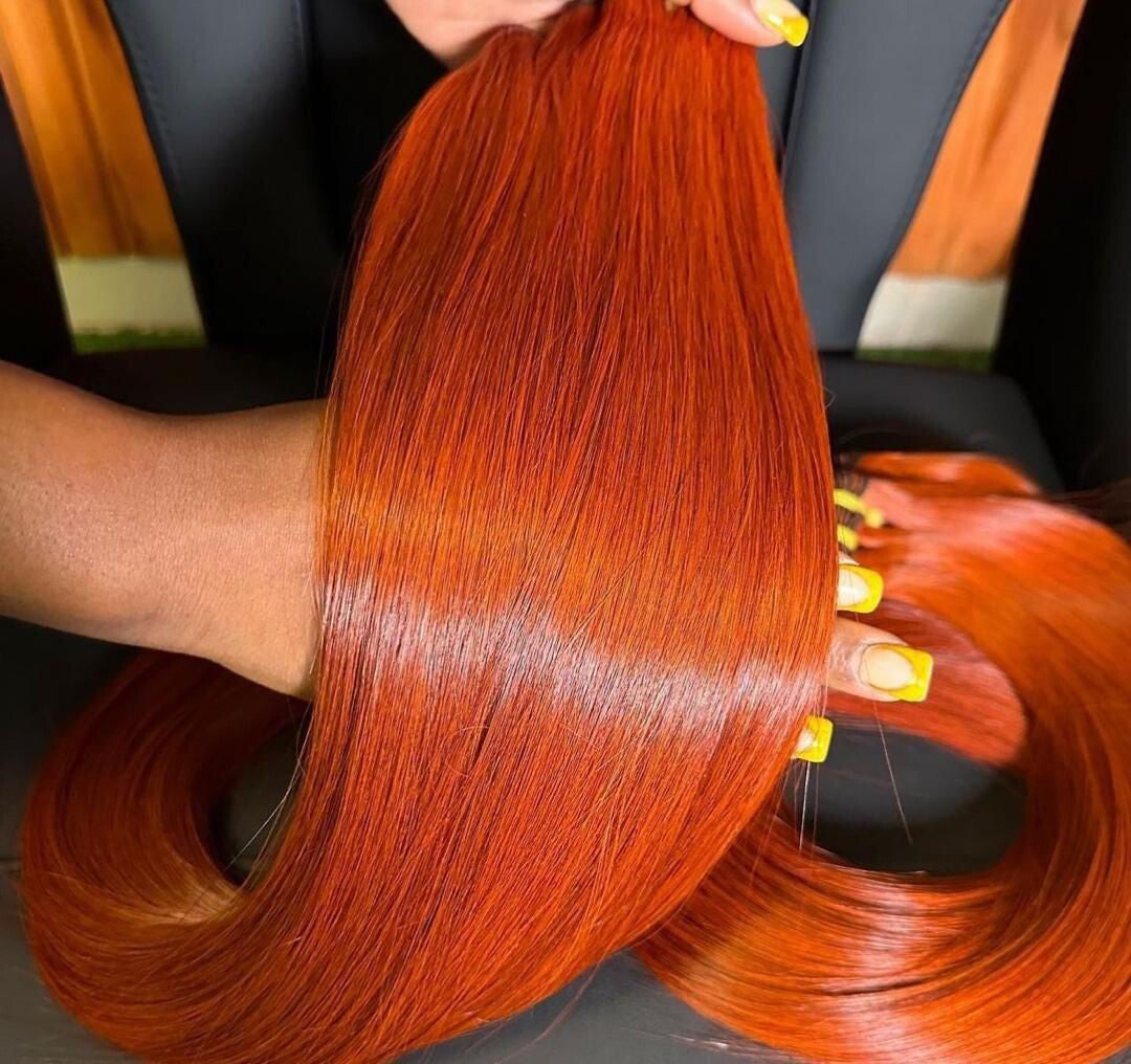 Sdd Vietnamese raw donor bone straight  coloured  200g with closure    All comes With 2by6 Kinkay closure 💯 Human hair luxury