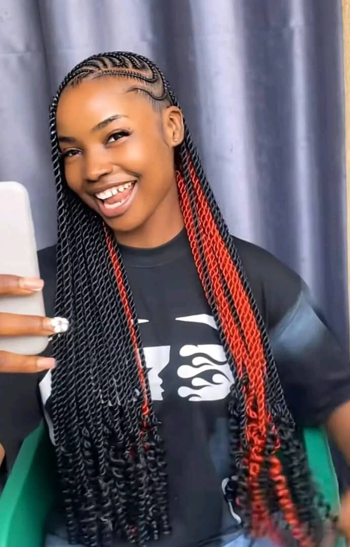 Baby face style Ghana weaving made with 360 full lace