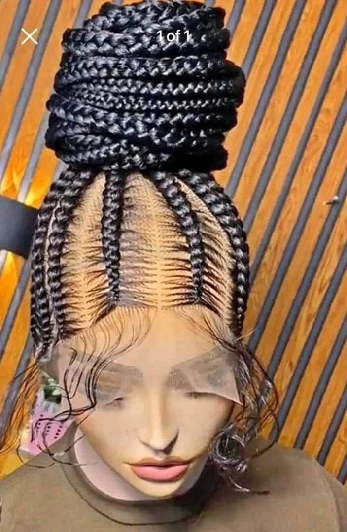 Suku Ghana weaving made with full lace