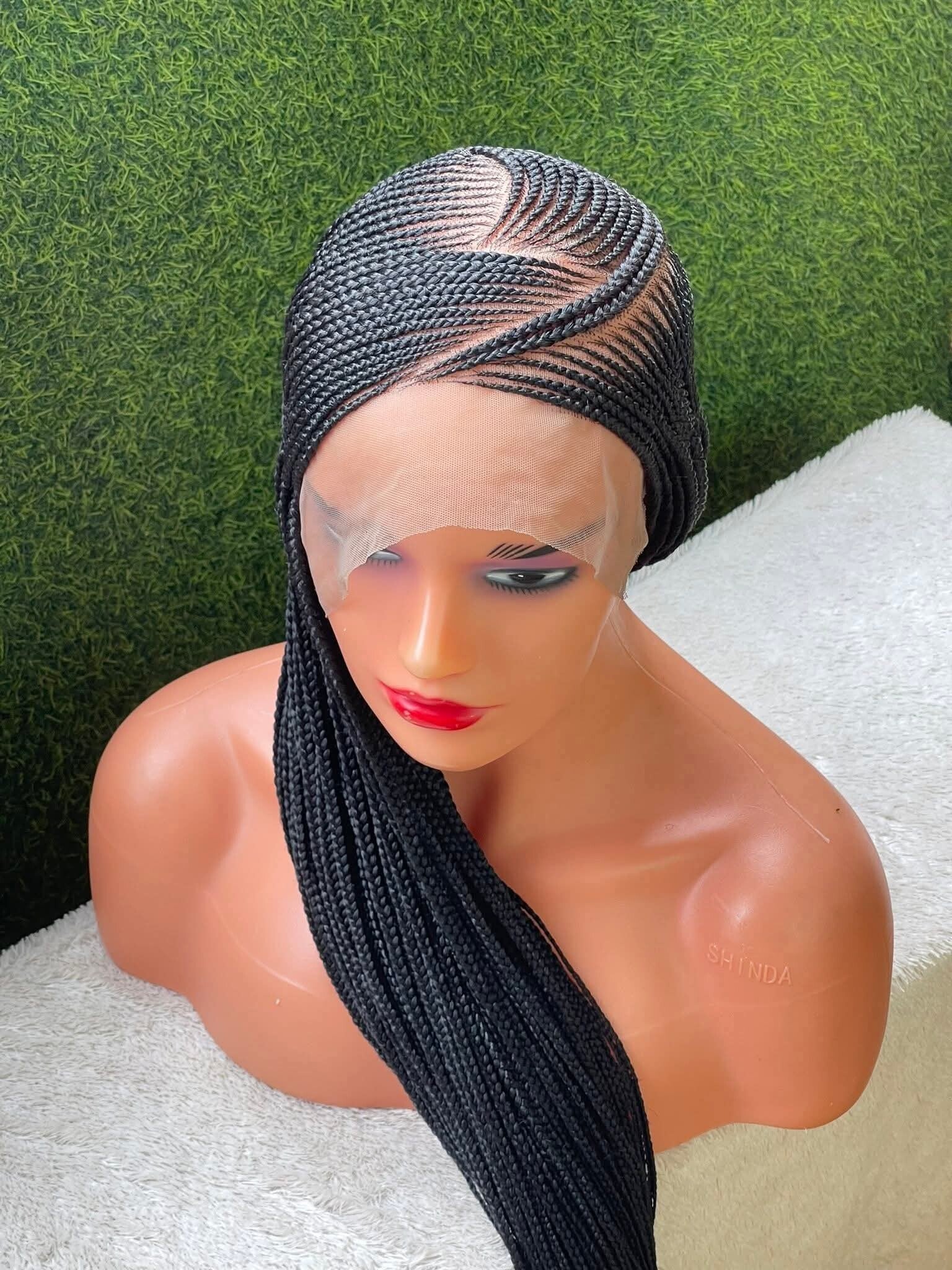 One corner Ghana weaving style