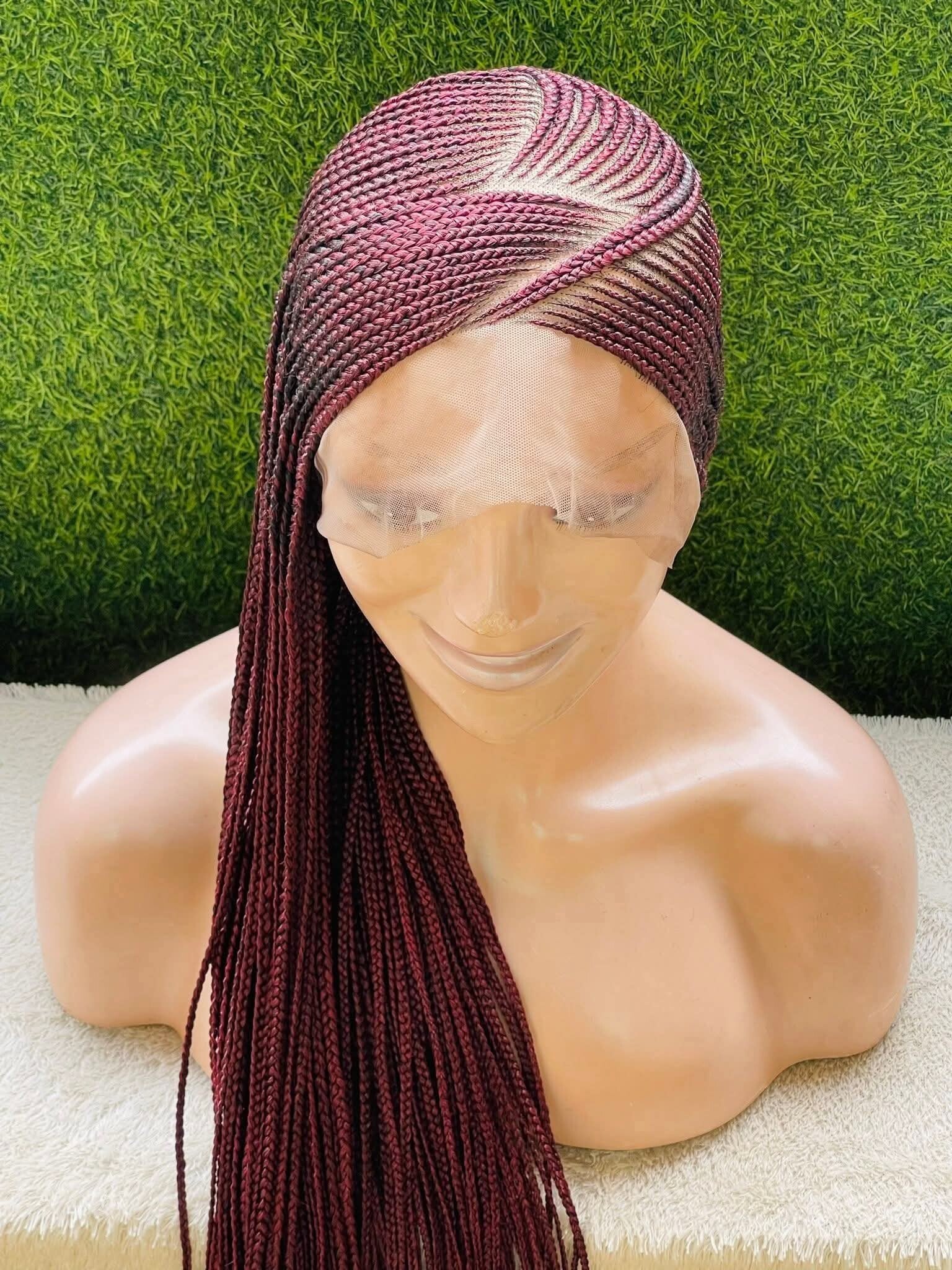 One corner Ghana weaving style