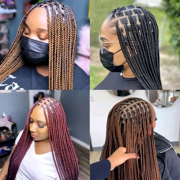 Kotless box braids