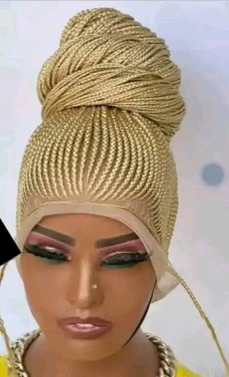 Suku Ghana weaving made with full lace