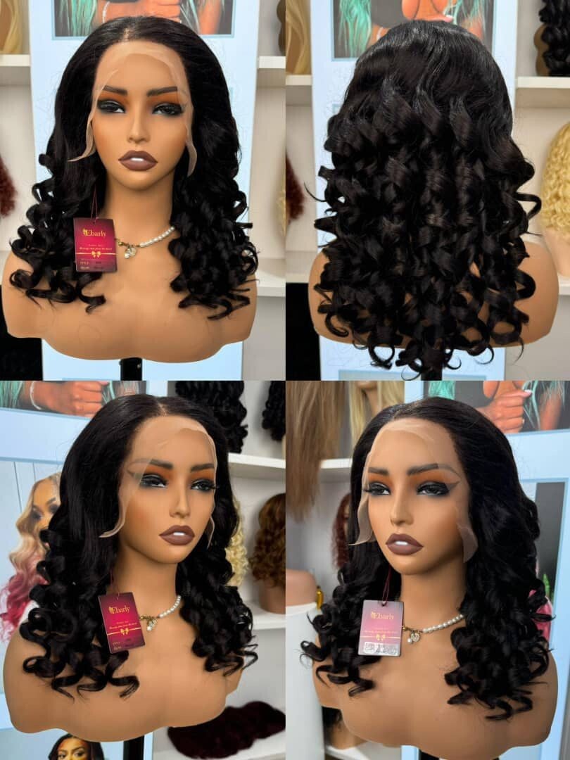 13x4 full frontal bounce 100%human hair