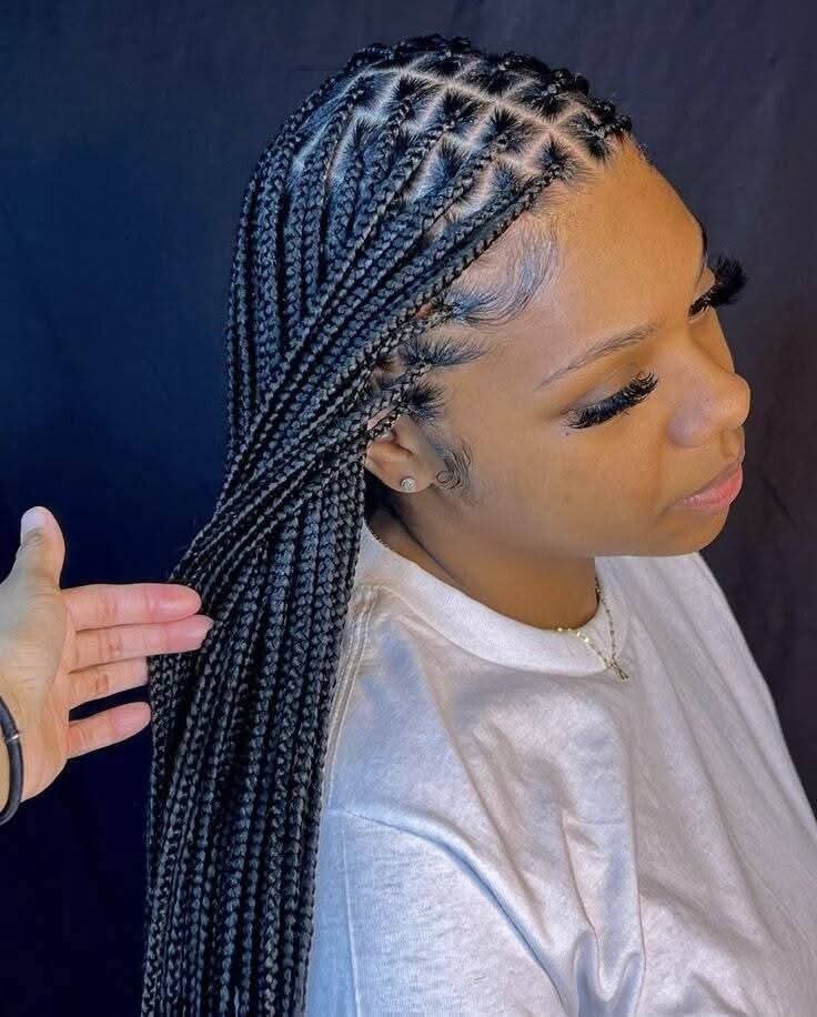 Kotless box braids