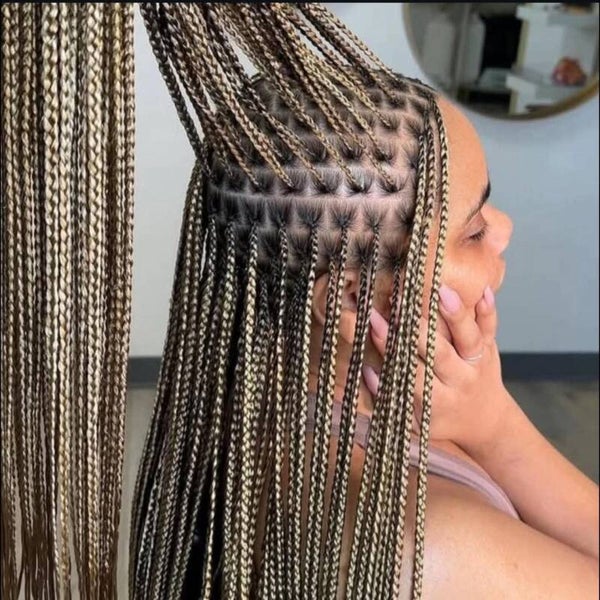 Kotless box braids