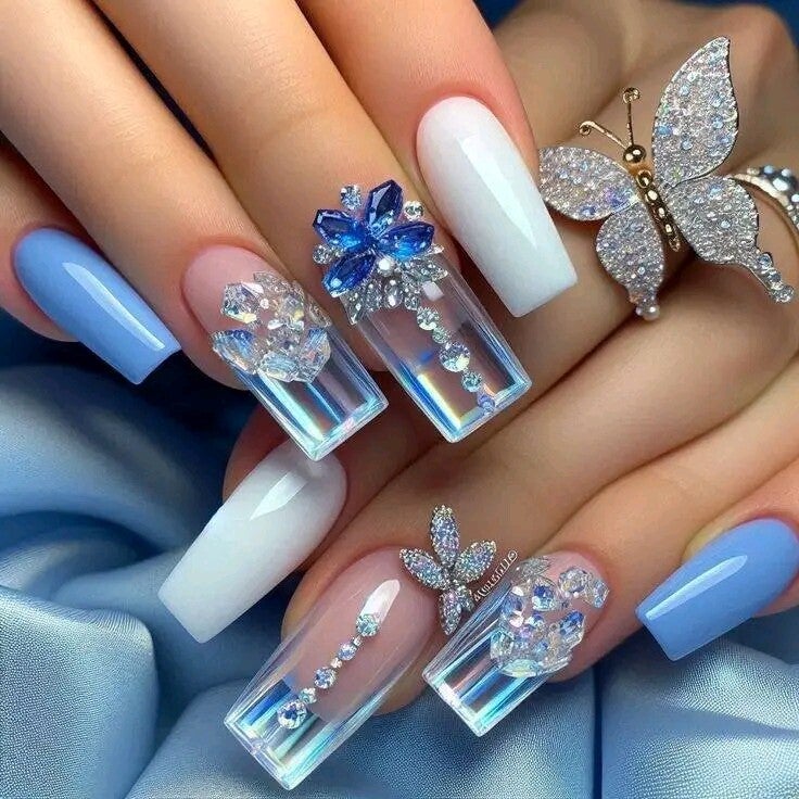 Glass nails