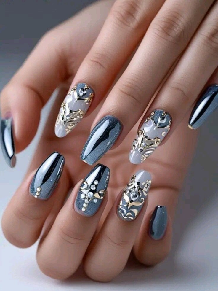 Beautiful nails with different design