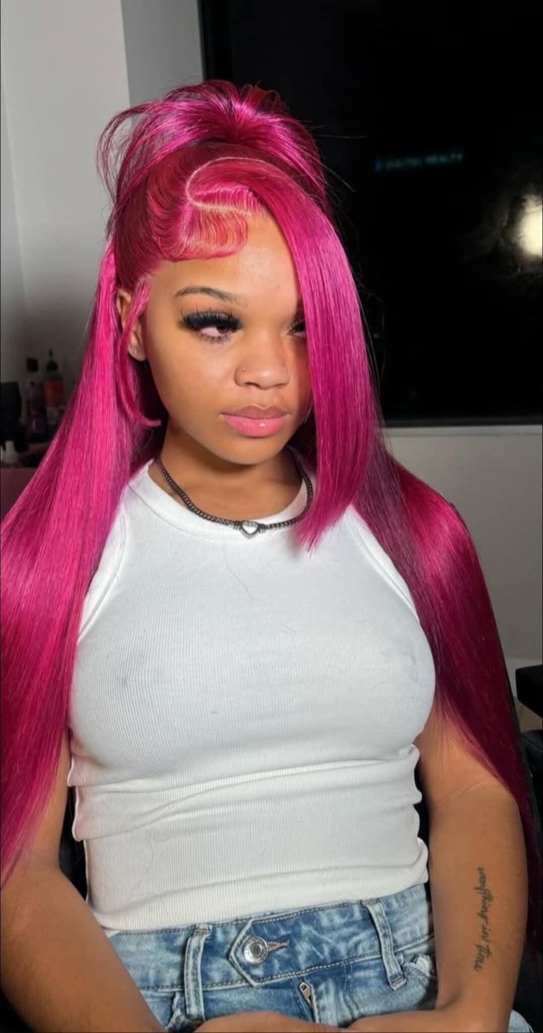 Stw 13by4 HD full frontal lace 100%human hair