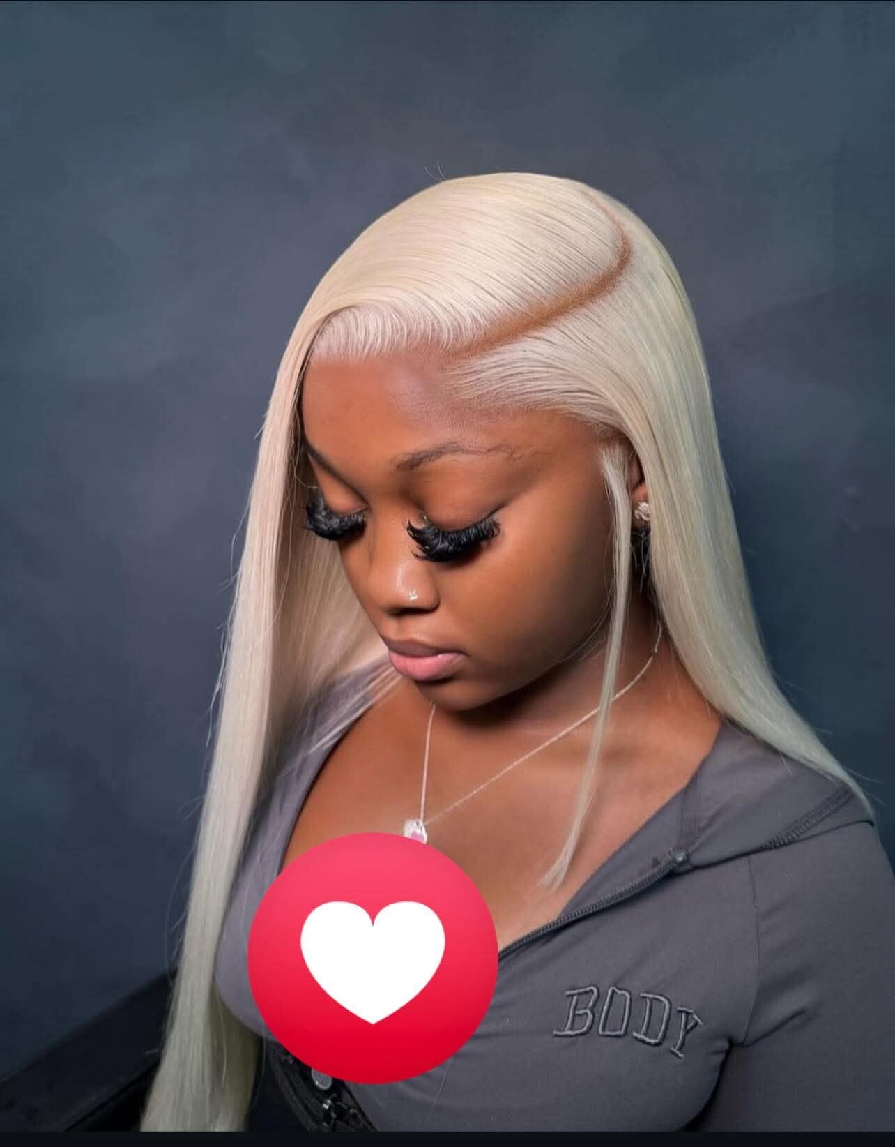 13x4 full frontal 100% human hair stw color 613