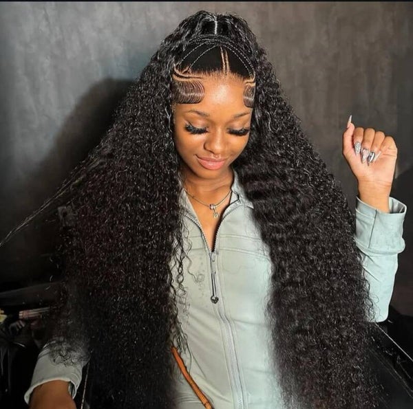 13x6 HD full frontal deep wave 100%human hair