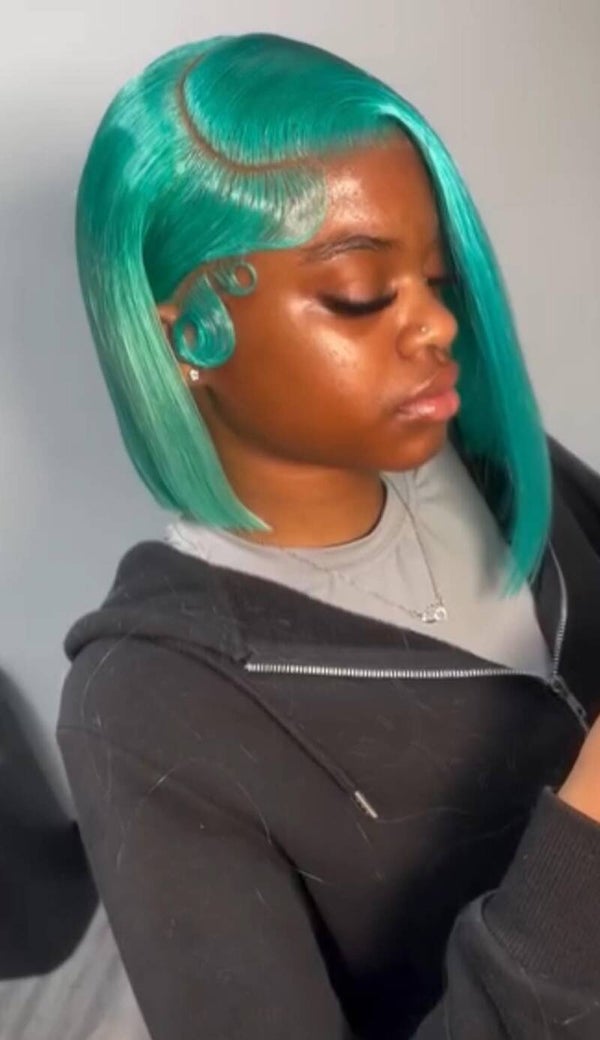 13x4 100% human hair bob