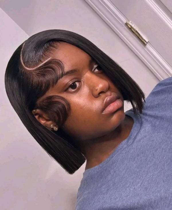 10 inches 13x4 full frontal Bob 100% human hair