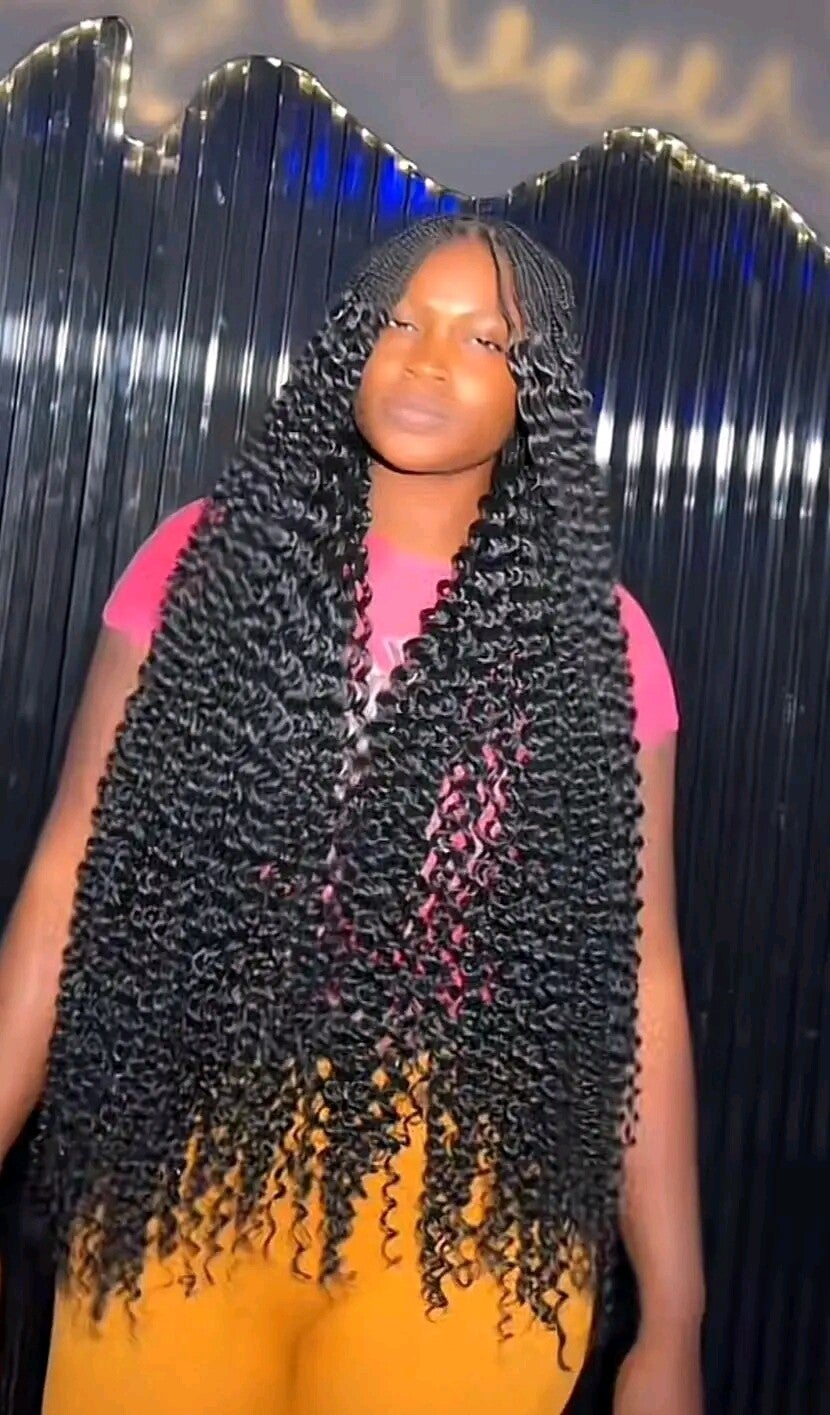 Beautiful Mermaid braids