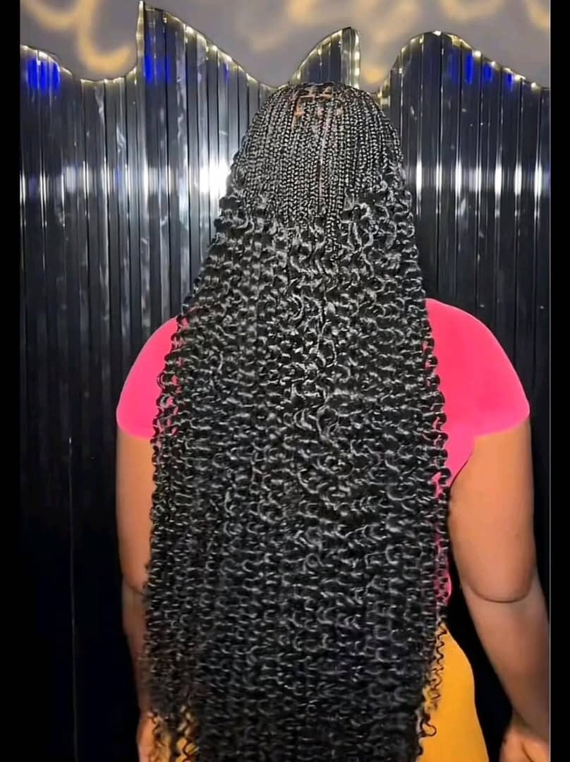 Beautiful Mermaid braids