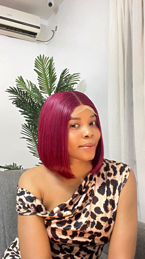 10 inches sdd Bob closure 100 % human hair