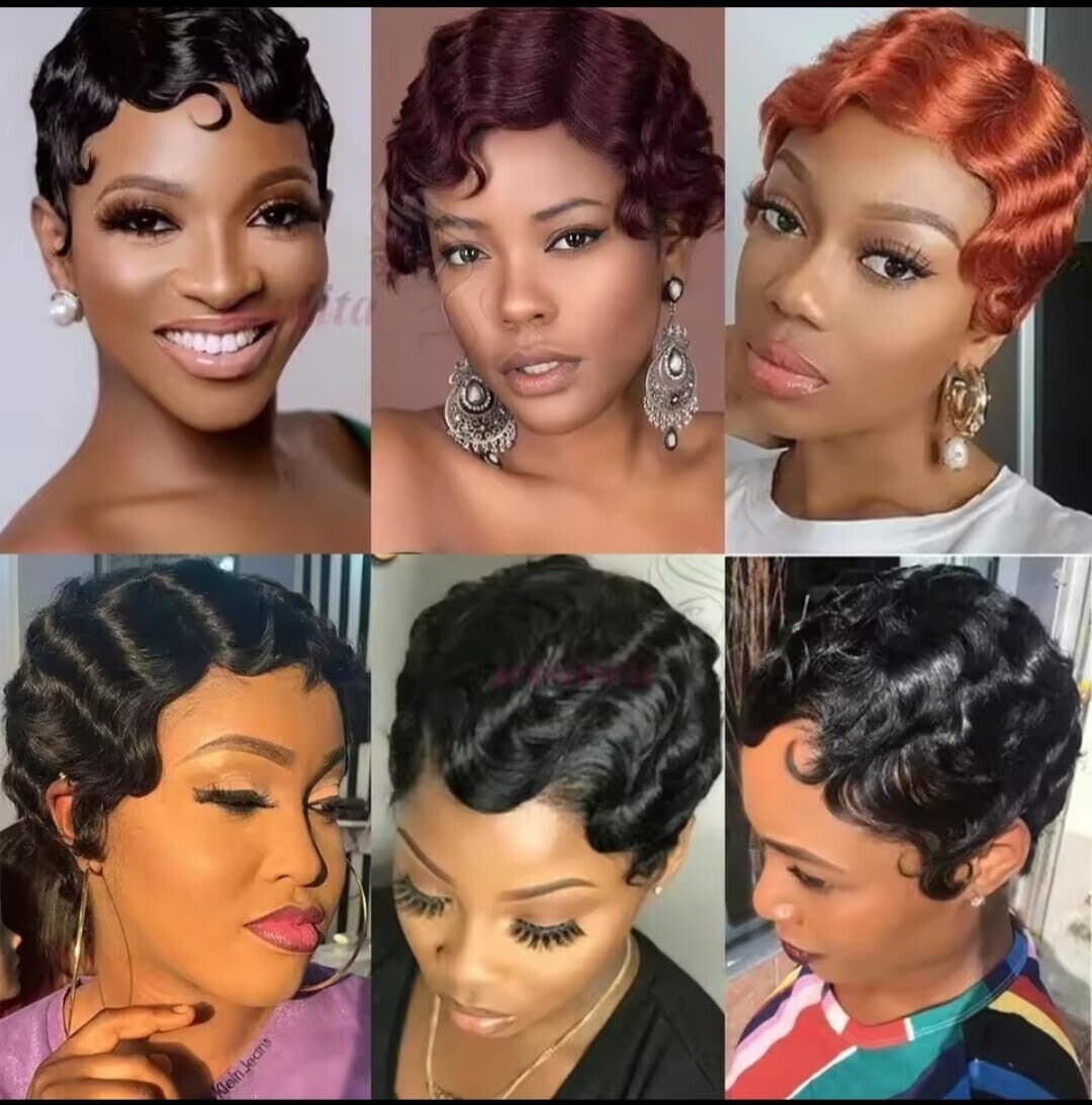 Our beautiful 100 % human hair fringe wave in different colors