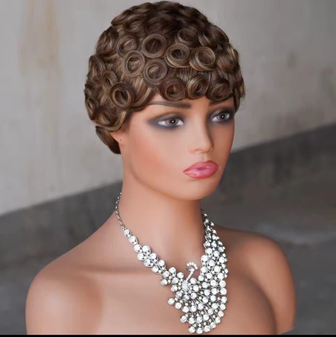 100 % human hair chioma wig