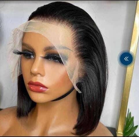 13x4  full frontal Bob 100% human hair