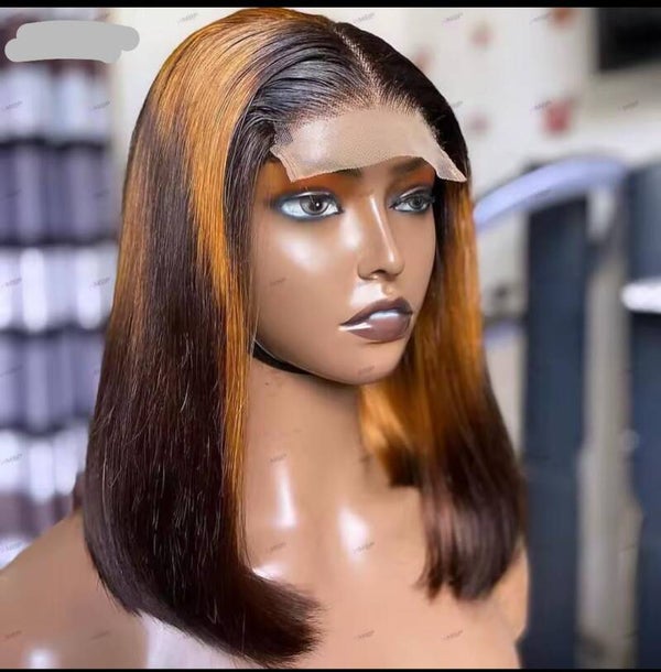 5x5 closure 100% human hair Bob