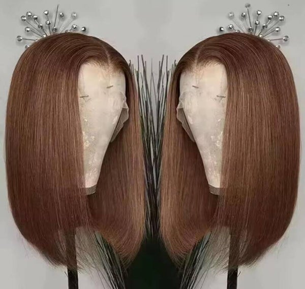 13x6 full frontal Bob 100% human hair