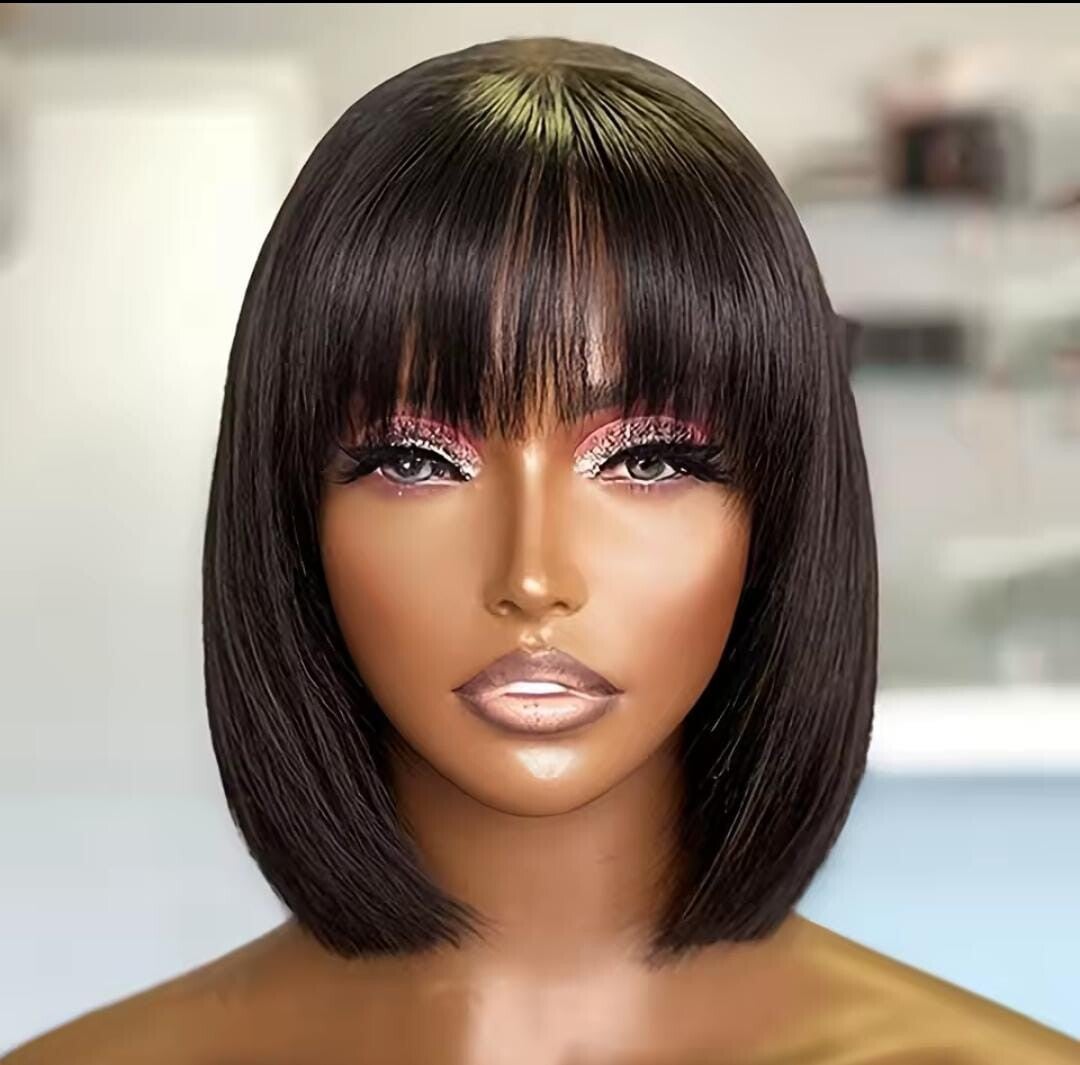 10 inches 100% human hair fringe