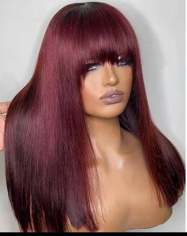 100%  human hair Fringe sdd