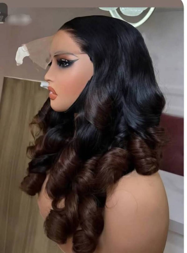 13x4 HD full frontal bouncing curls 100% human hair SDD