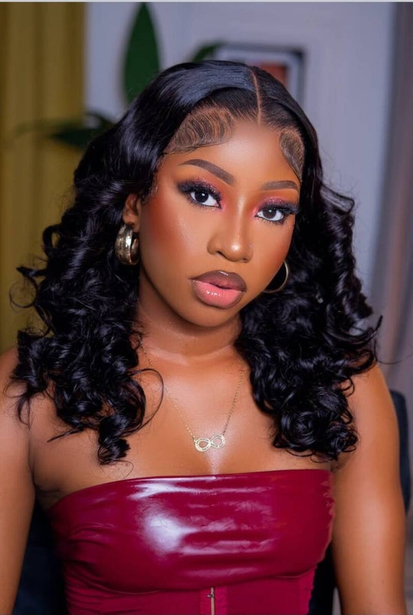 5x5 full closure bouncing curls 100%human hair