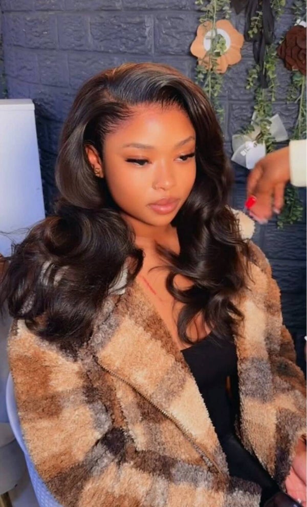 13x4 full fronta bouncing curls 100% human hair