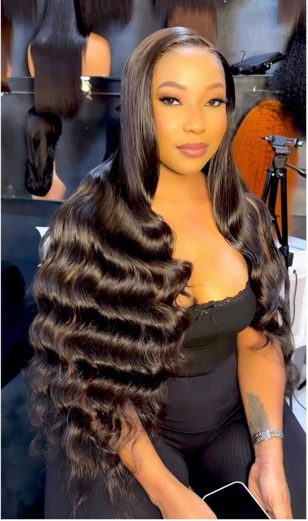 13x6 HD full frontal body wave  100% human hair sdd