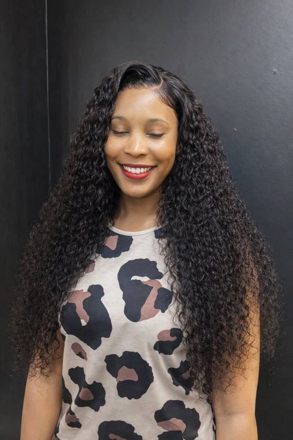 13x4 full frontal Jerry curls 100% human hair